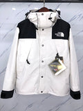 The North Face White Black GORE-TEX Mountain Jacket Waterproof Shell