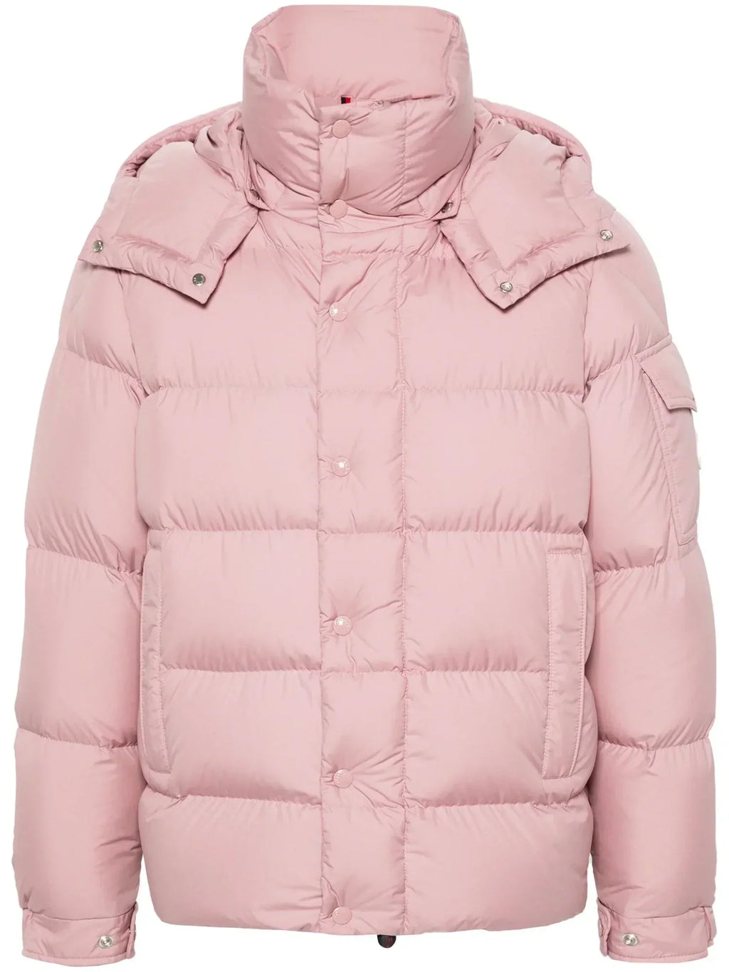 Moncler Maya 70 Short Down Jacket in Pink
