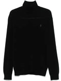 Polo Ralph Lauren roll-neck embroidered-logo sweater