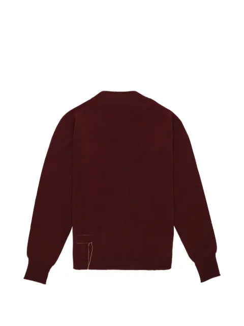 Fortela V-neck welt pockets lynch knitwear