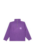 ERIC EMANUEL logo-embroidered quarter-zip sweatshirt