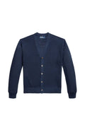 Polo Ralph Lauren waffle-knit V-neck cardigan