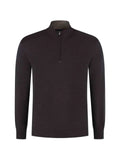 Paul & Shark half-zip waffle-knit sweater