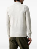 Aeronautica Militare wool zip-up cardigan