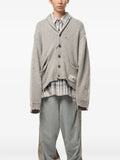 Maison MIHARA YASUHIRO sweatshirt combined knit cardigan