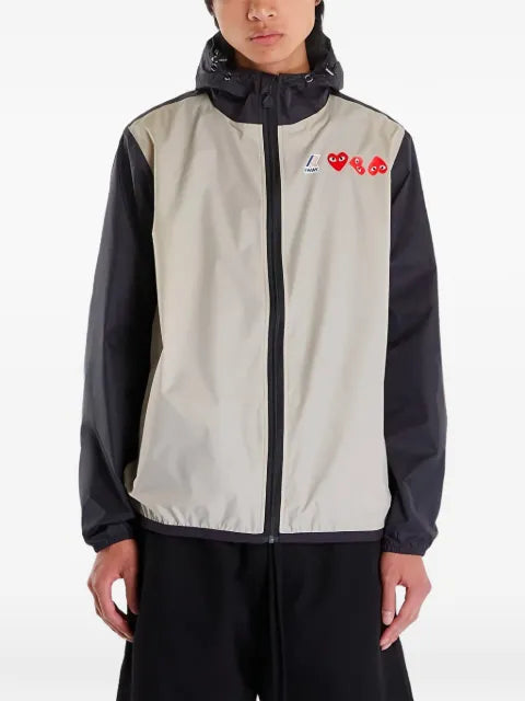 Comme Des Garçons Play K-Way*Play zip-up jacket