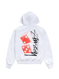 Stüssy dice-print zip-up hoodie