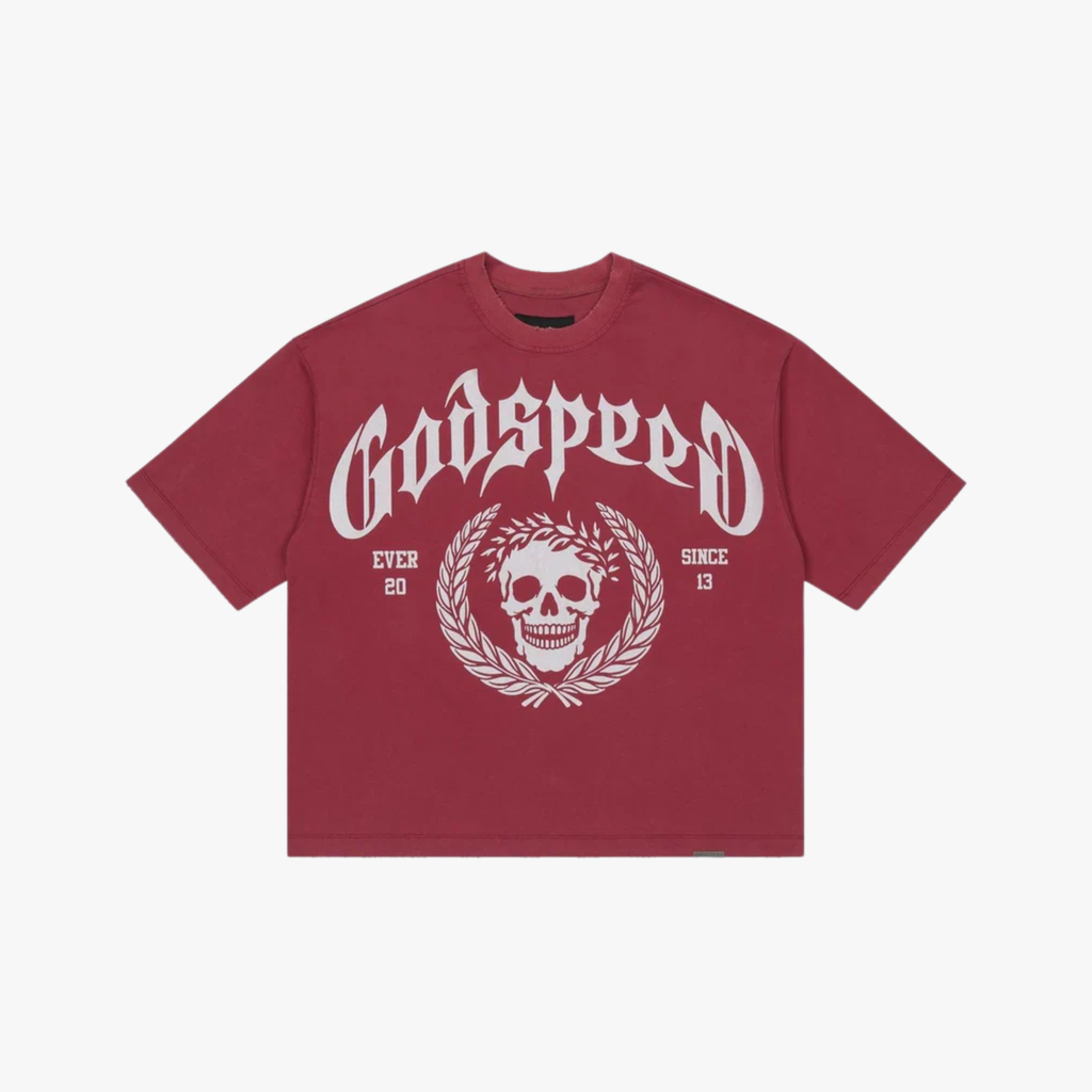 Godspeed Victor Crest Tee Red