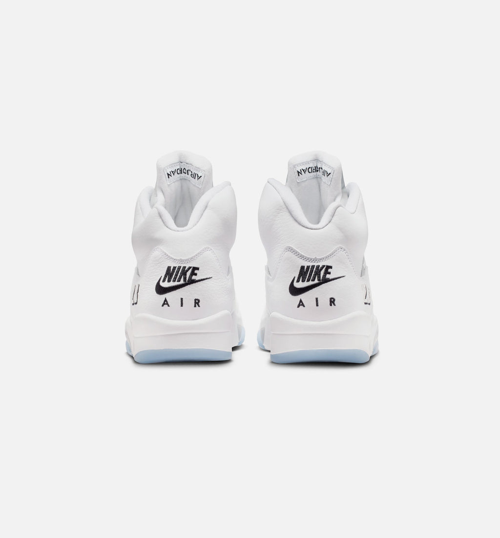 Air Jordan 5 Retro OG White Metallic – Men's Lifestyle Shoe | White/Metallic Silver/Black