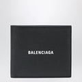 Balenciaga - Black horizontal wallet with logo