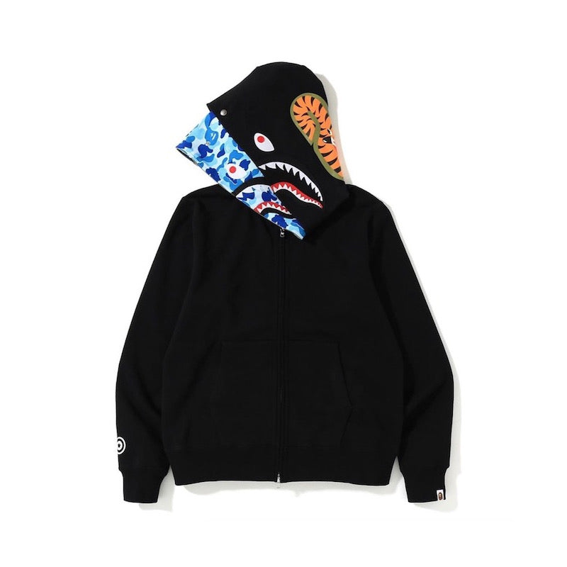 Bathing Ape Hoodie Camouflage Cardigan Men's and Women's Sweater Hoodie Coat