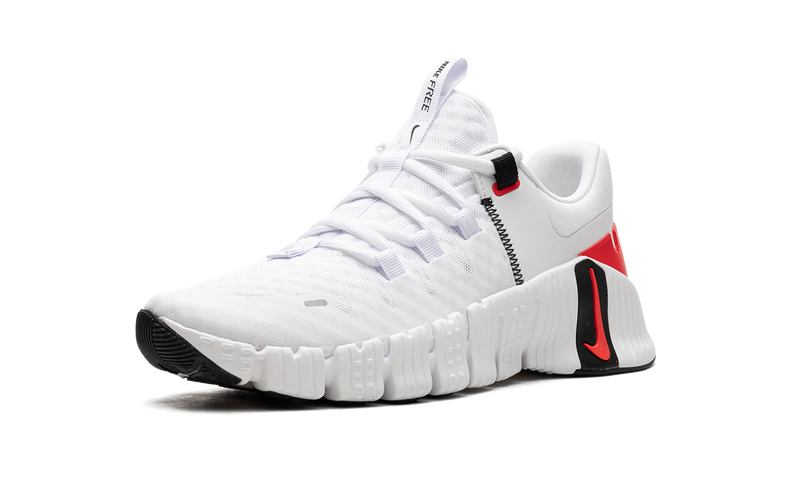 Nike Free Metcon 5 'White & Bright Crimson' (DV3949-100) Men's Training Sneakers