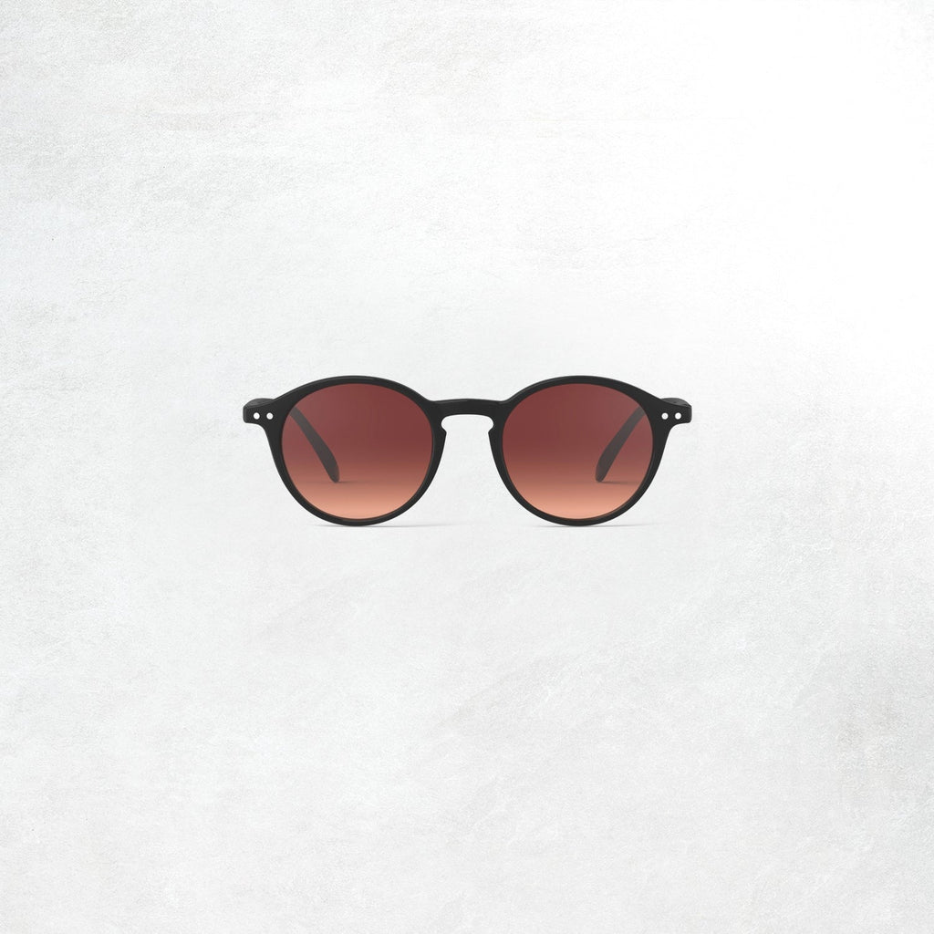 Izipizi Sun Glasses #D: Black Road Brown Shading Lenses