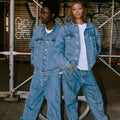 Corteiz Heavyweight Denim Jacket - Light Blue