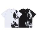Off-White Madonna Painting Graphic Short Sleeve Crewneck T-Shirt