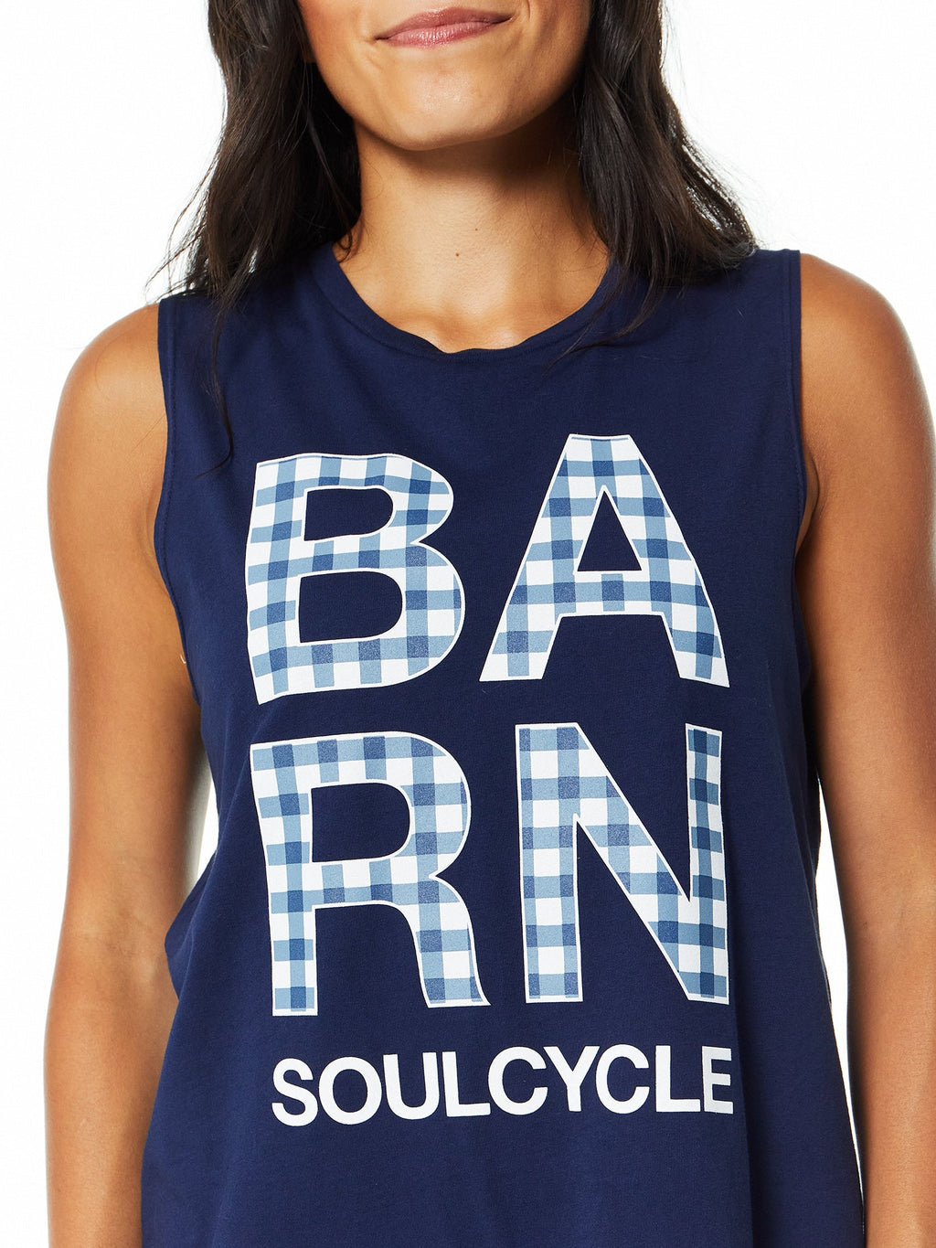EVELYN TANK NAVY BARN