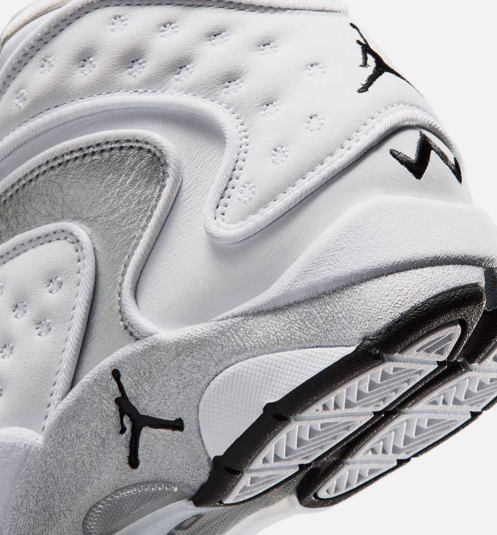 Air Jordan OG Women's Lifestyle Shoe – White/Black/Metallic Silver