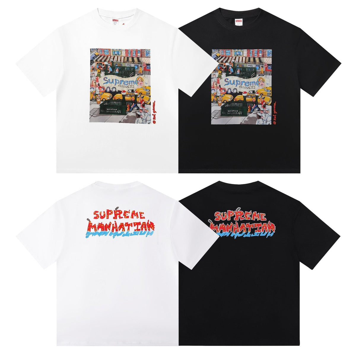Supreme Manhattan City Graphic T-Shirt
