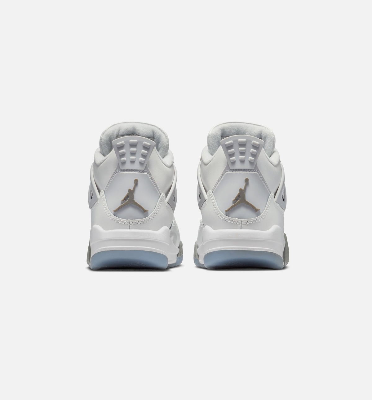 Air Jordan 4 Retro Blue Chill Grade School Shoes - Photon Dust Blue Chill White Blue Tint