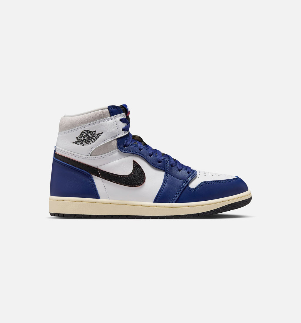 Air Jordan 1 Retro High OG Rare Air Deep Royal Blue – Men's Lifestyle Shoe in White/Black/Neutral Grey/Deep Royal Blue