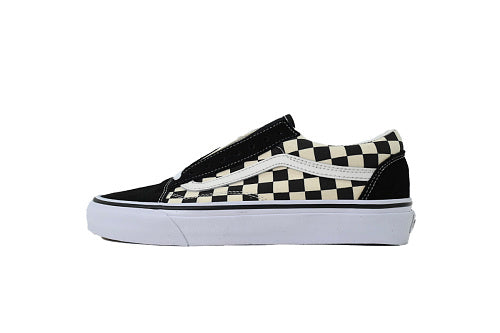 Vans Old Skool Primary Check White/Black